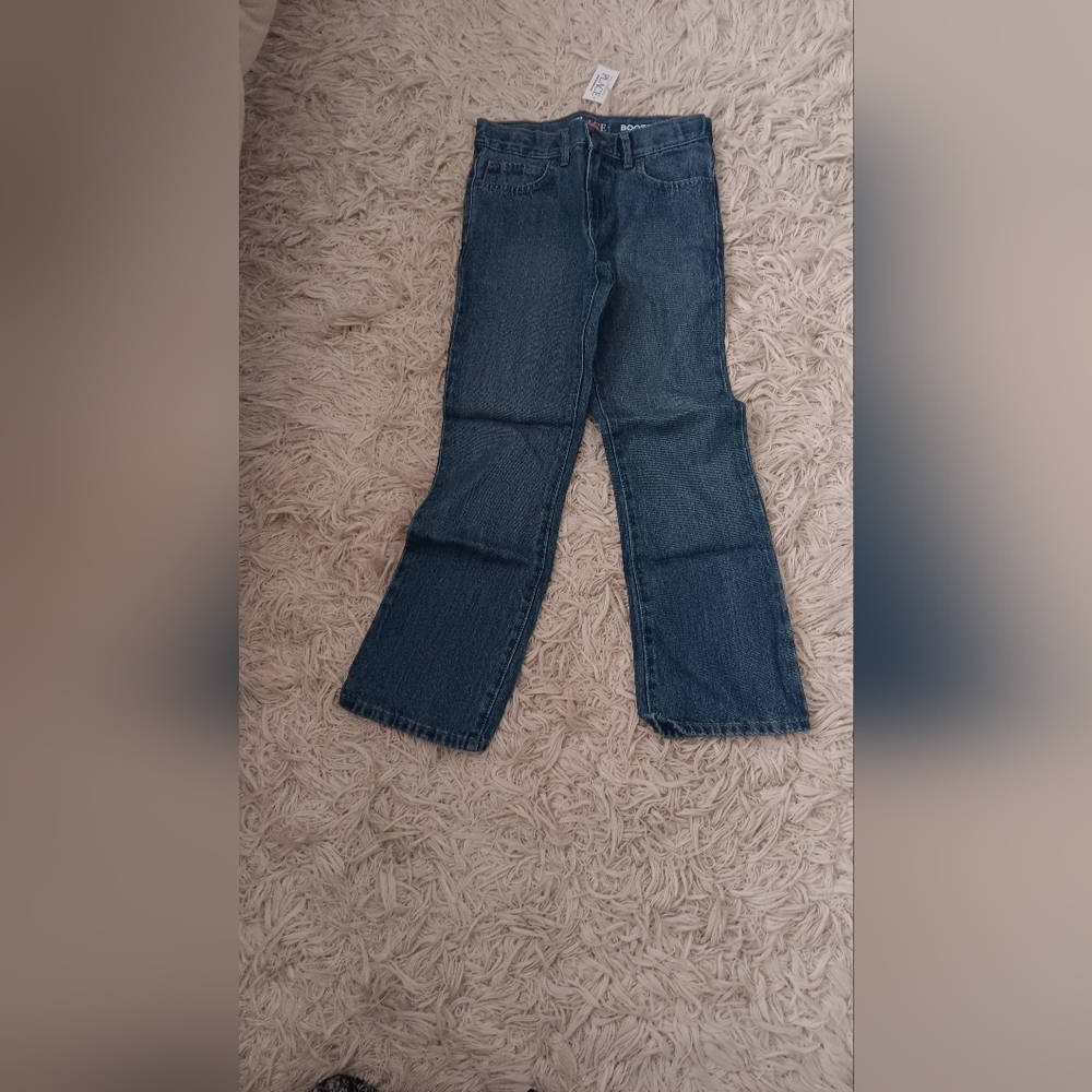 The Childrens Place Boys Jeans Riverwash  Bootcut SZ 10 NWT